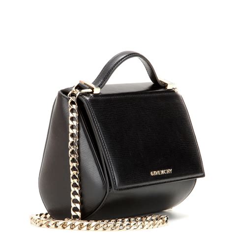 givenchy pandora chain leather shoulder bag|givenchy pandora bag black.